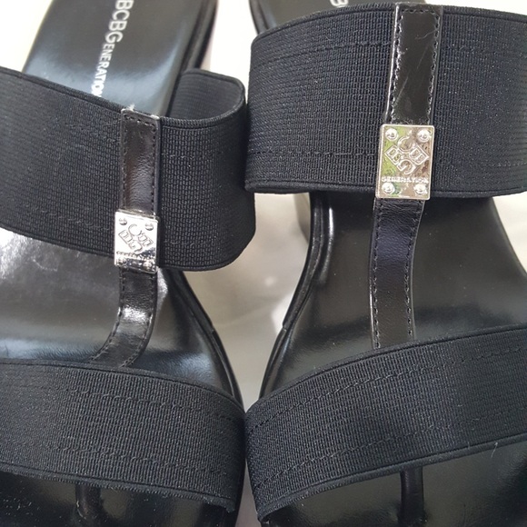 BCBGENERATION Women’s platform wedge sandal shoe size 8 - Picture 3 of 11